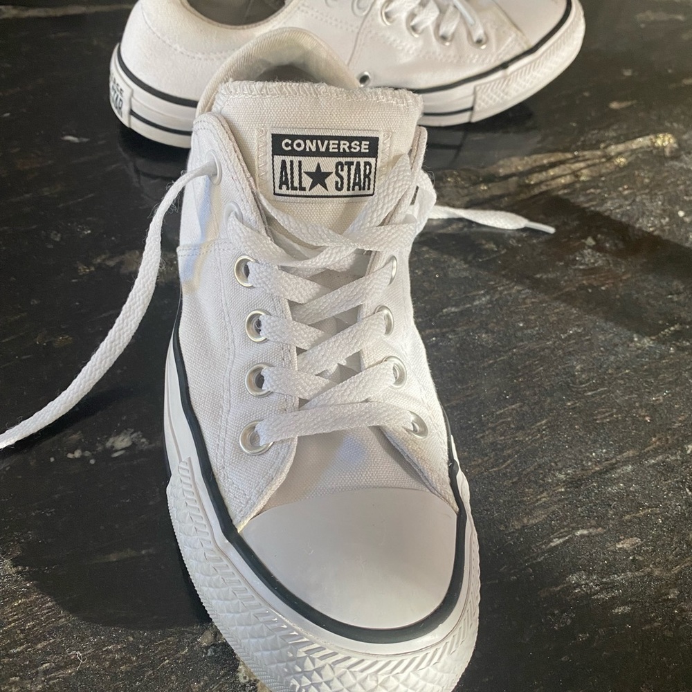 White Converse Sneakers
